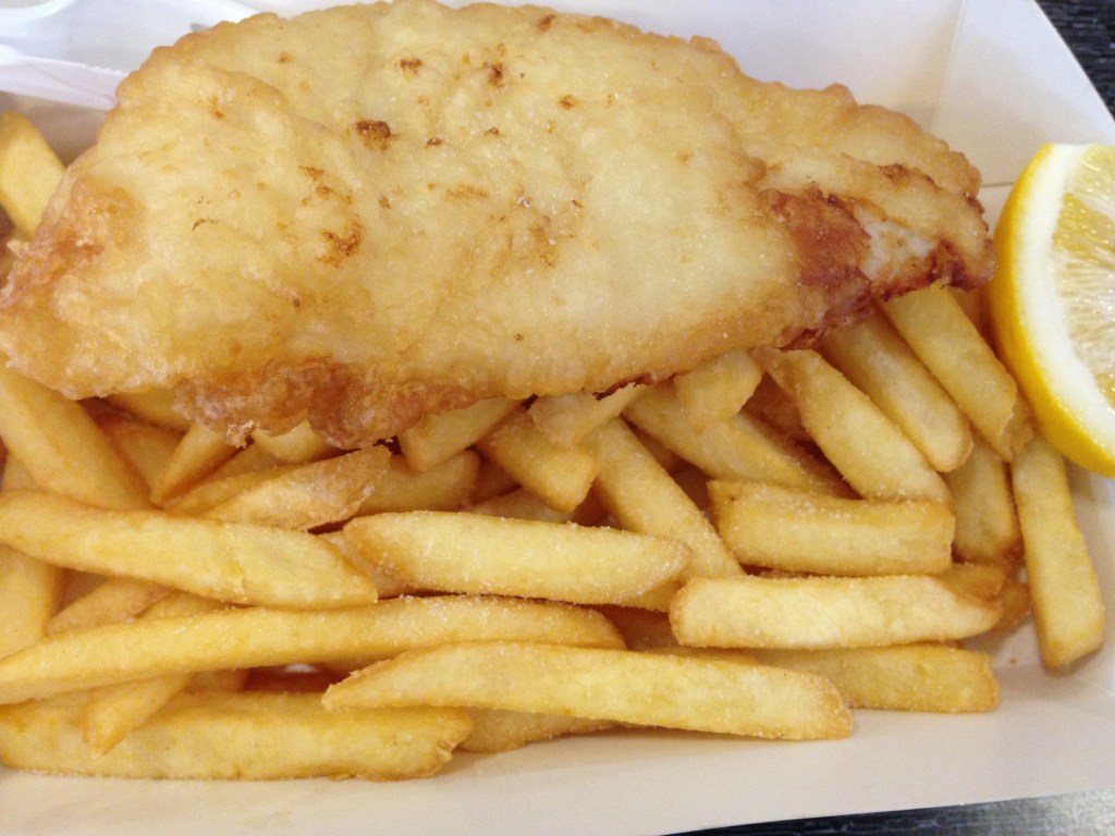 Fish and Chips at the Wellington&nbsp;Seamarket